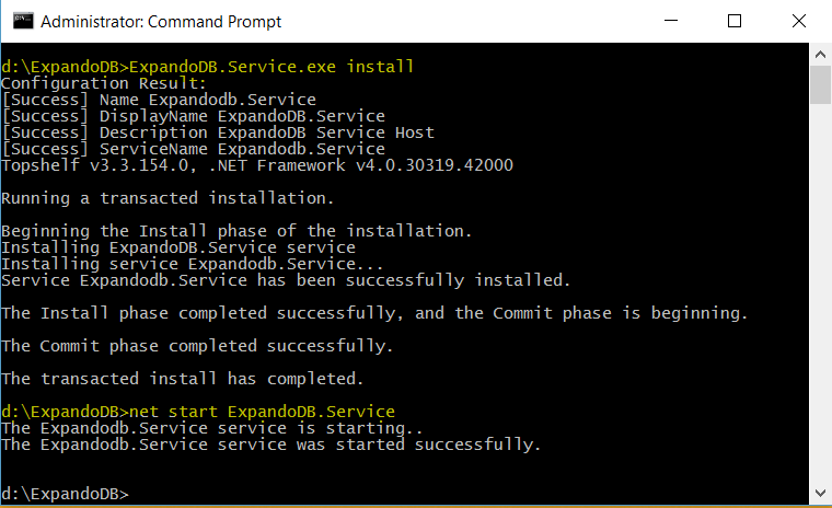 Install